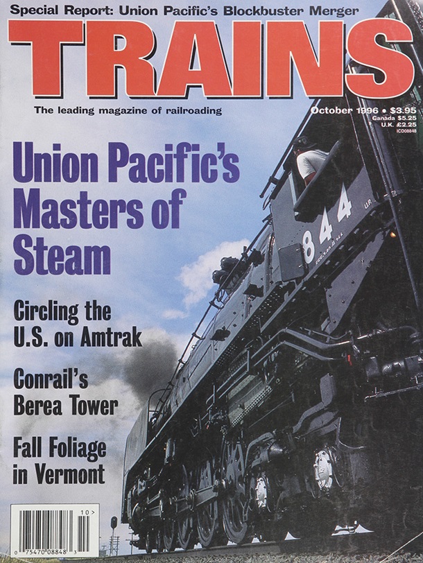 TRAINS October 1996