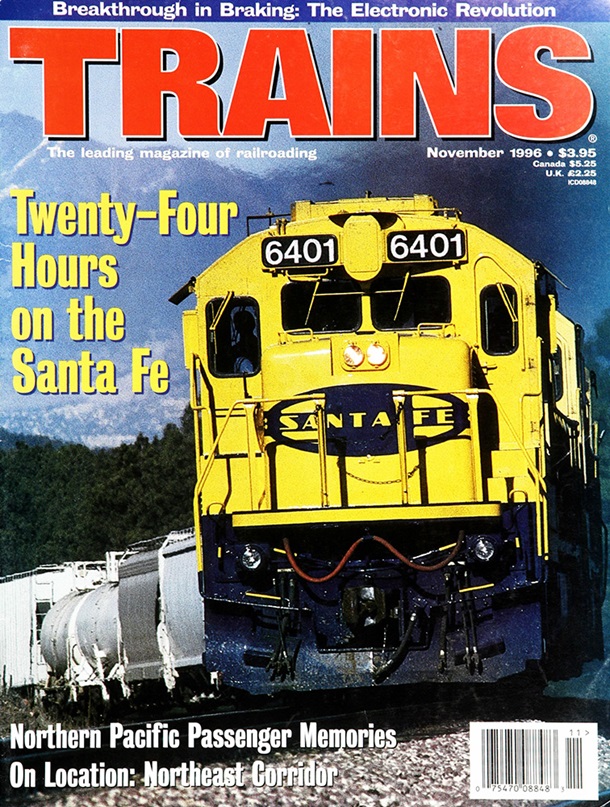 TRAINS November 1996