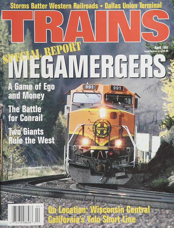 TRAINS April 1997