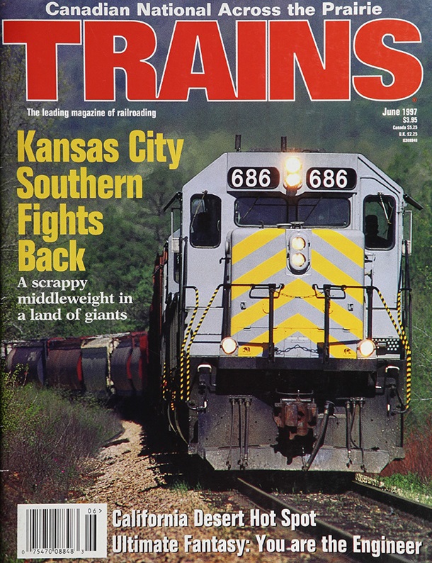 TRAINS June 1997