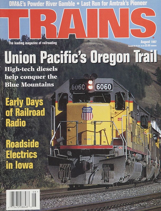 TRAINS August 1997