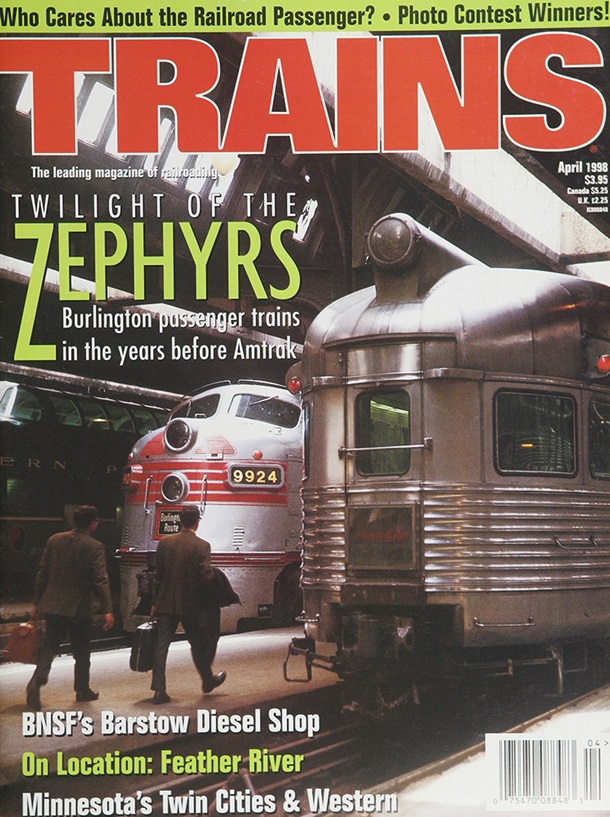 TRAINS April 1998