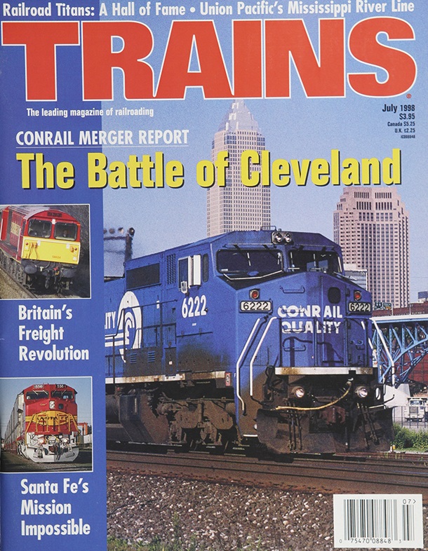 TRAINS July 1998