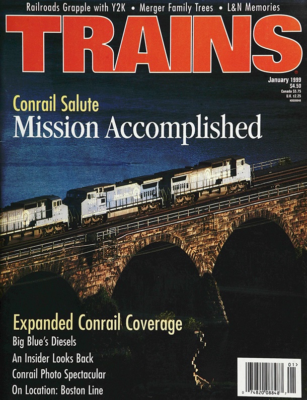 TRAINS January 1999