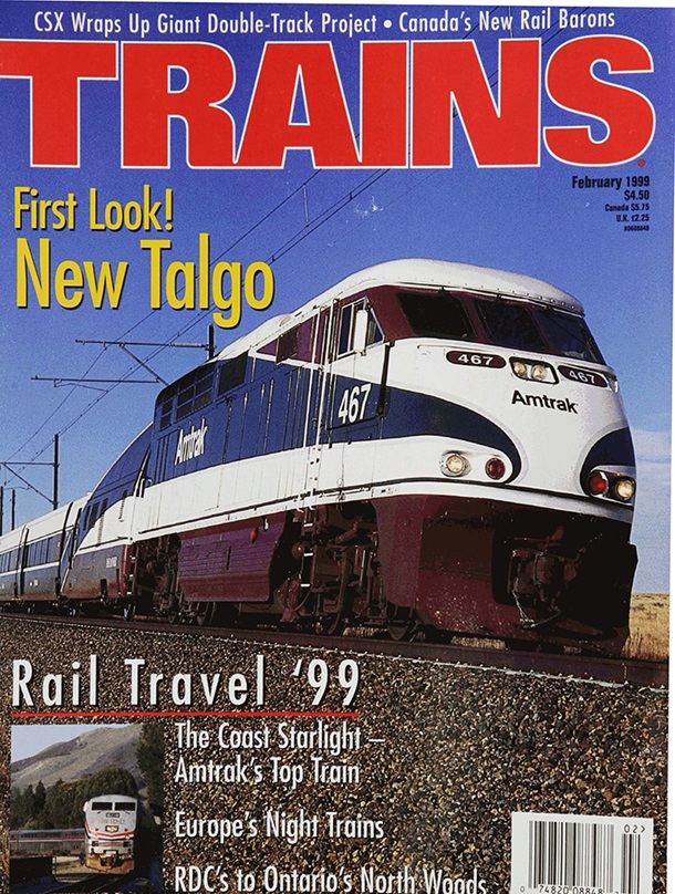TRAINS February 1999