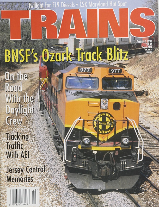 TRAINS August 1999