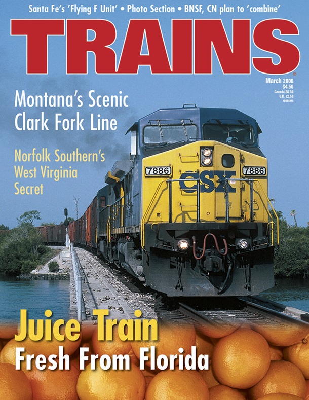 TRAINS March 2000