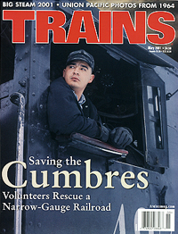 TRAINS May 2001