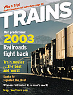 TRAINS January 2003