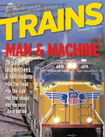 TRAINS October 2003
