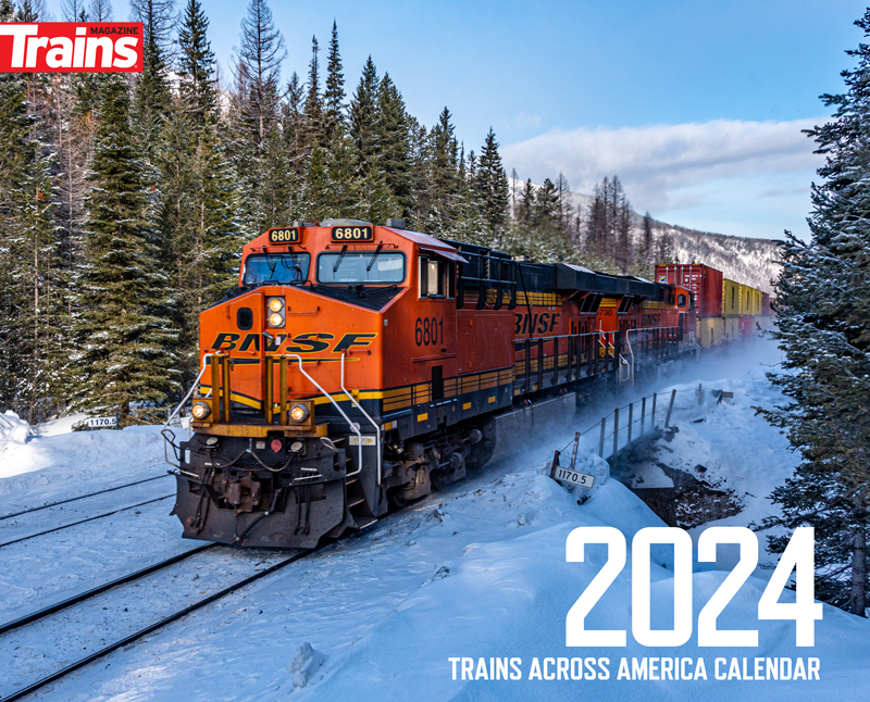 Trains Across America 2024 Calendar Kalmbach Hobby Store