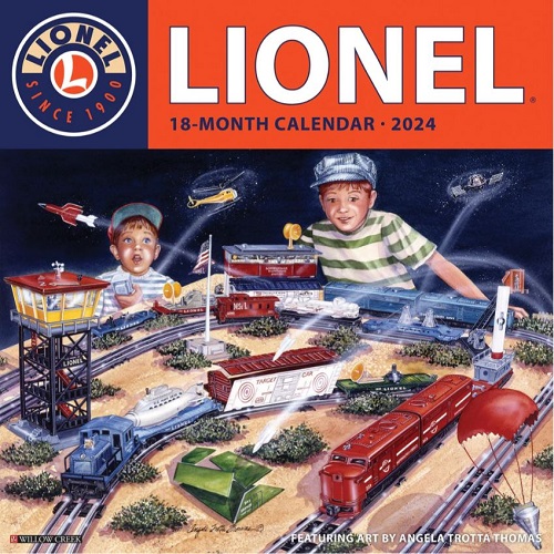 Lionel 2024 Wall Calendar