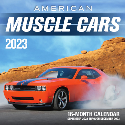 American Muscle Cars 2023 Calendar