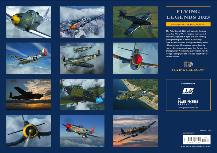 Flying Legends 2023 Calendar