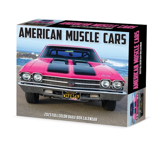 American Muscle Cars 2023 Box Calendar
