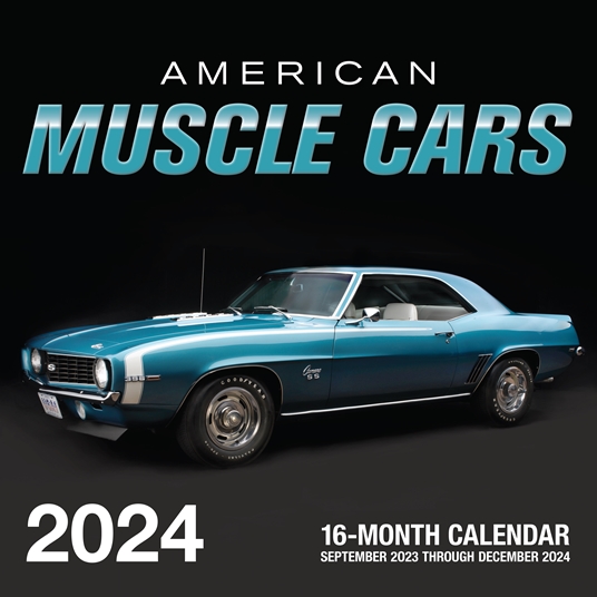 American Muscle Cars 2024 Calendar