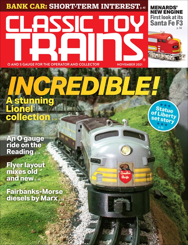 Classic Toy Trains November 2021