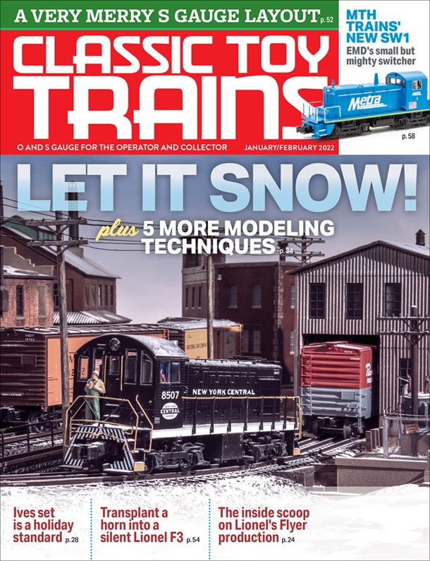 Classic Toy Trains January/February 2022
