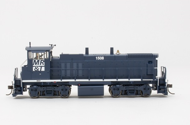 Milwaukee Racine & Troy EMD MP15DC HO Silver Locomotive - Road Number 1508