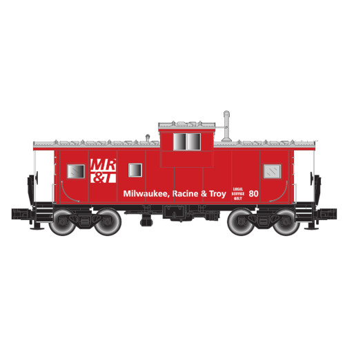 Milwaukee Racine & Troy N Extended Vision Caboose - No. 80