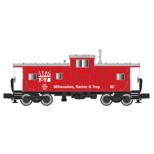 Milwaukee Racine & Troy N Extended Vision Caboose - No. 82