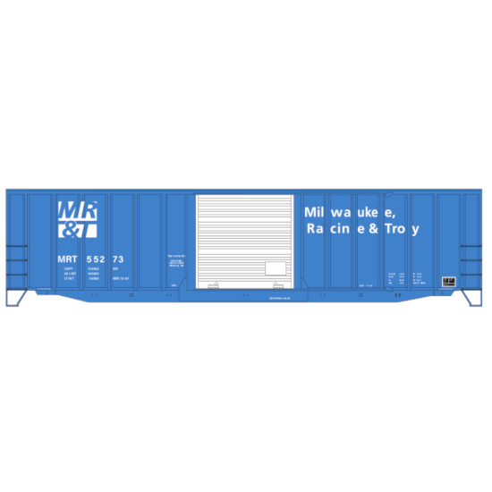 Milwaukee Racine & Troy 50' Exterior-Post Boxcar Kit - Limited Edition