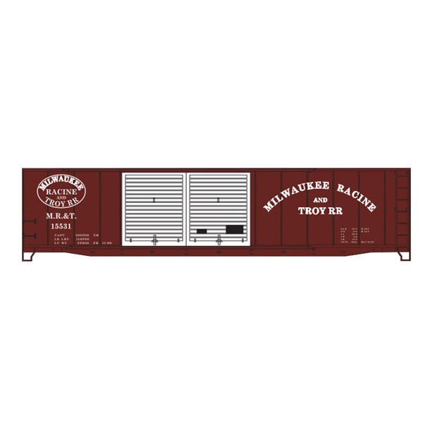 Milwaukee Racine & Troy  50-Foot Double-Door Boxcar Kit - Limited Edition 