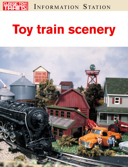 Toy Train Scenery 