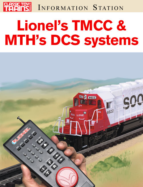 Lionel's TrainMaster Command Control and MTH's Digital Command System 