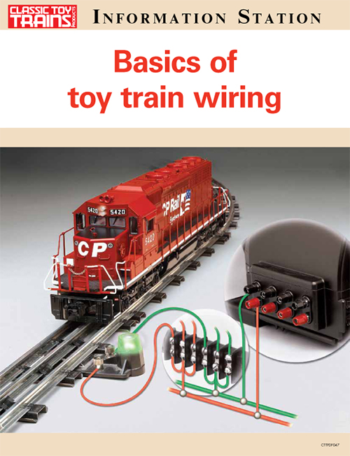Basics of Toy Train Wiring
