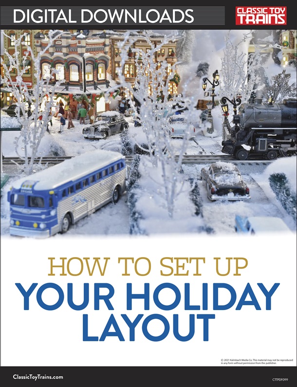 How to Set Up Your Holiday Layout
