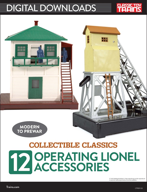 Collectible Classics: 12 Operating Lionel Accessories, Modern to Prewar