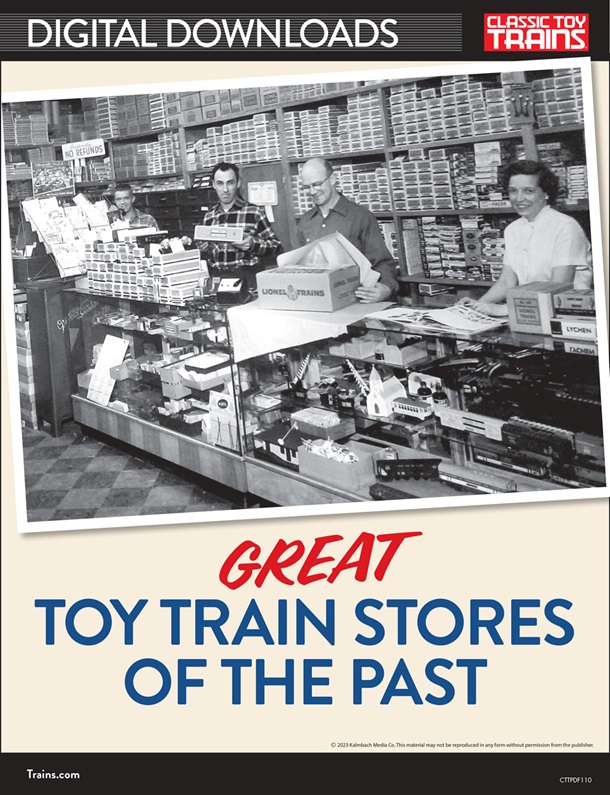 Great Toy Train Stores of the Past