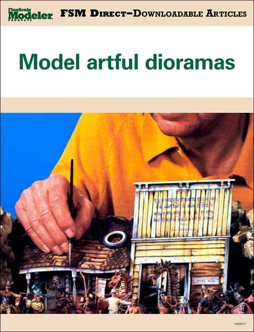 Model artful dioramas