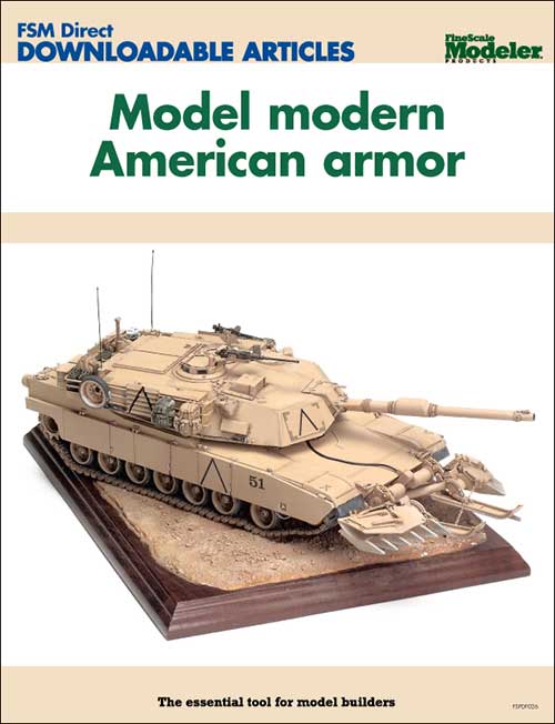 Model modern American armor