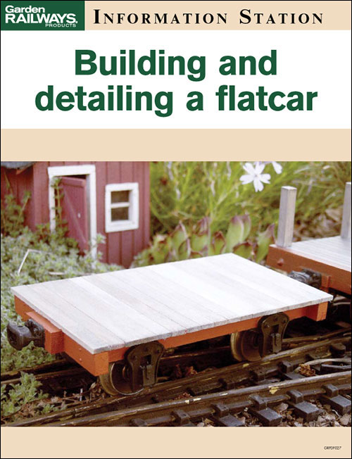 Building and detailing a flatcar 