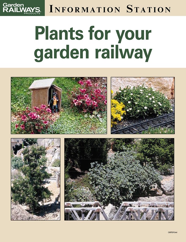 Plants for your garden railway