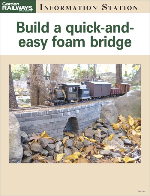 Build a quick-and-easy foam bridge