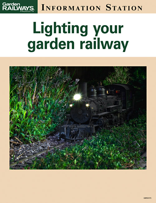 Lighting your garden railway