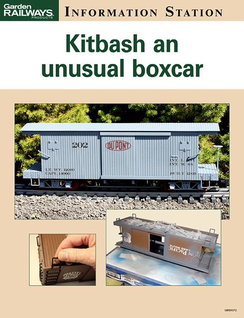 Kitbash an unusual boxcar