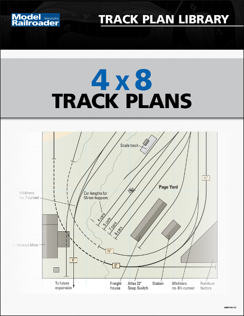 4x8 ho train track plans
