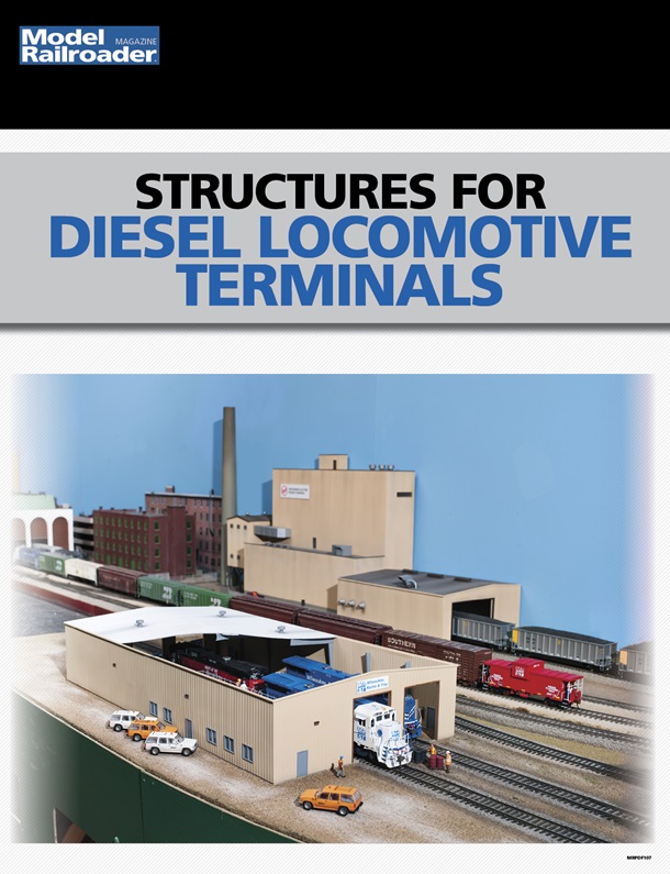 Structures for diesel locomotive terminals