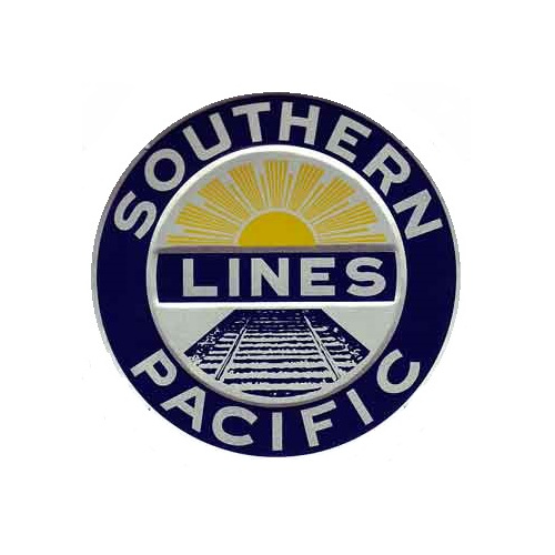 Southern Pacific Metal Sign