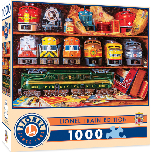 Lionel Well Stocked Trains 1000pc Puzzle