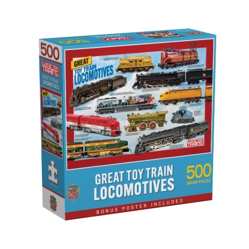Great Toy Train Locomotives Puzzle
