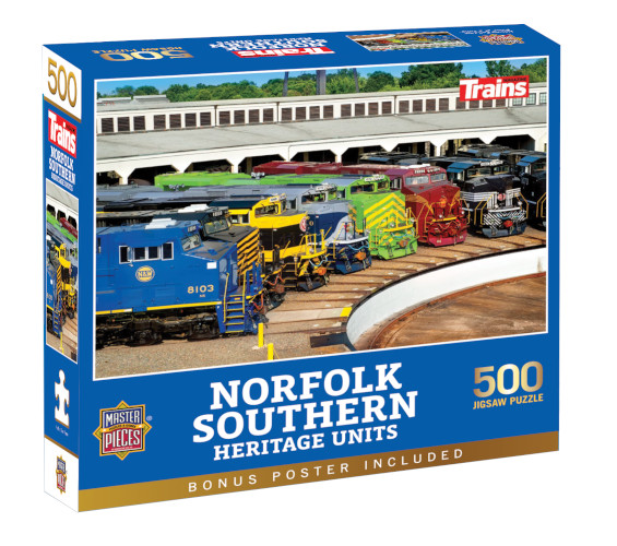Norfolk Southern Heritage Units Puzzle