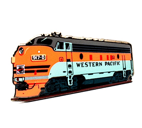Western Pacific F7 Pin