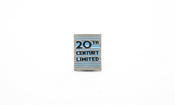 20th Century Limited Blue Pin