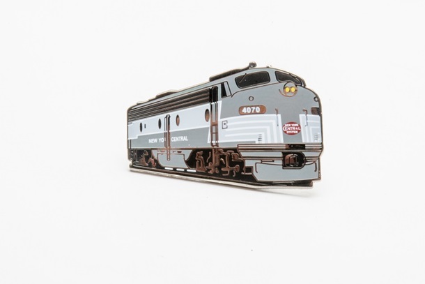 New York Central E8 Locomotive Pin