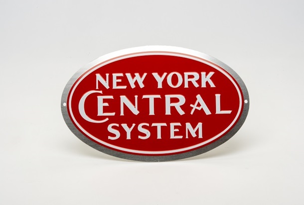 New York Central System Metal Sign